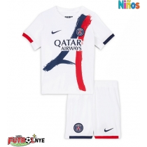 Camiseta Paris Saint-Germain Visitante Equipación para niños 2025-26 manga corta (+ pantalones cortos)